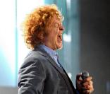 Mike Hucknall et Simply Red en concert à Leipzig, en Allemagne le 5 mai, une des étapes de leur tournée d'adieux