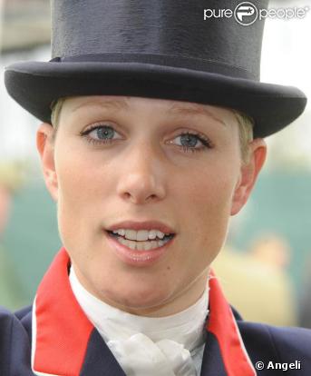 Zara Phillips, très jolie et concentrée au Badminton Horse Trials.