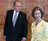Le Roi Juan Carlos et la reine Sofia 