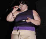 Beth Ditto sur scène au Big Weekend festival de Radio 1, hier à Swindon