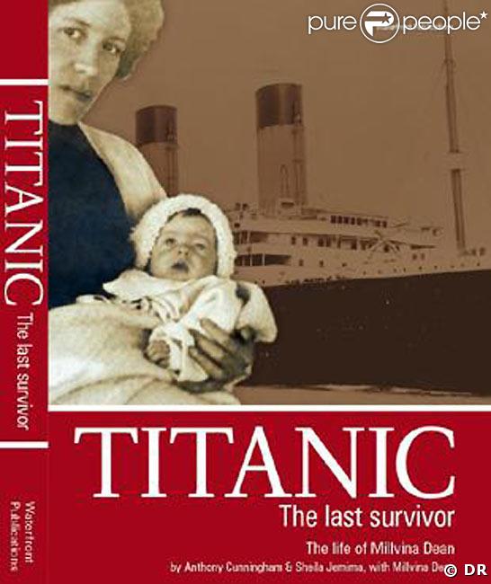 Milvana Dean, survivante du Titanic, à l'age de neuf semaines 