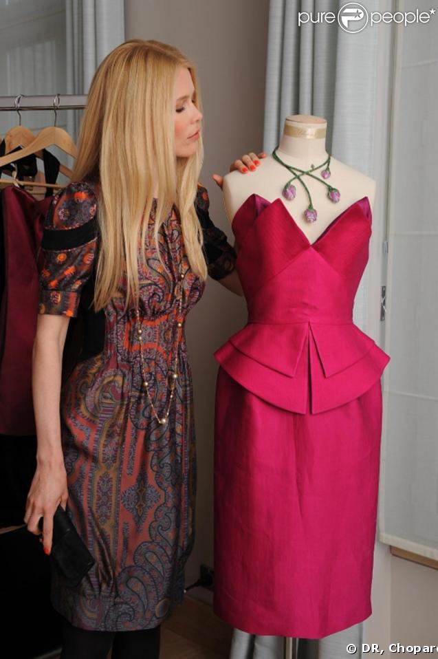 Claudia Schiffer chez Chopard  