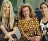 Claudia Schiffer, Caroline Gruosi-Scheufele et Vahina Giocante  