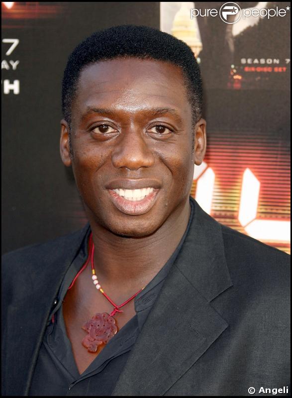 Hakeem Kae Kazim à la projection spéciale de la saison 7 de 24h Chrono à Los Angeles le 12 mai 2009.