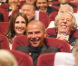 Jean Rochefort et Elsa Zylberstein lors de l'ouverture de la cérémonie d'ouverture du 62e Festival de Cannes le 13 mai 2009