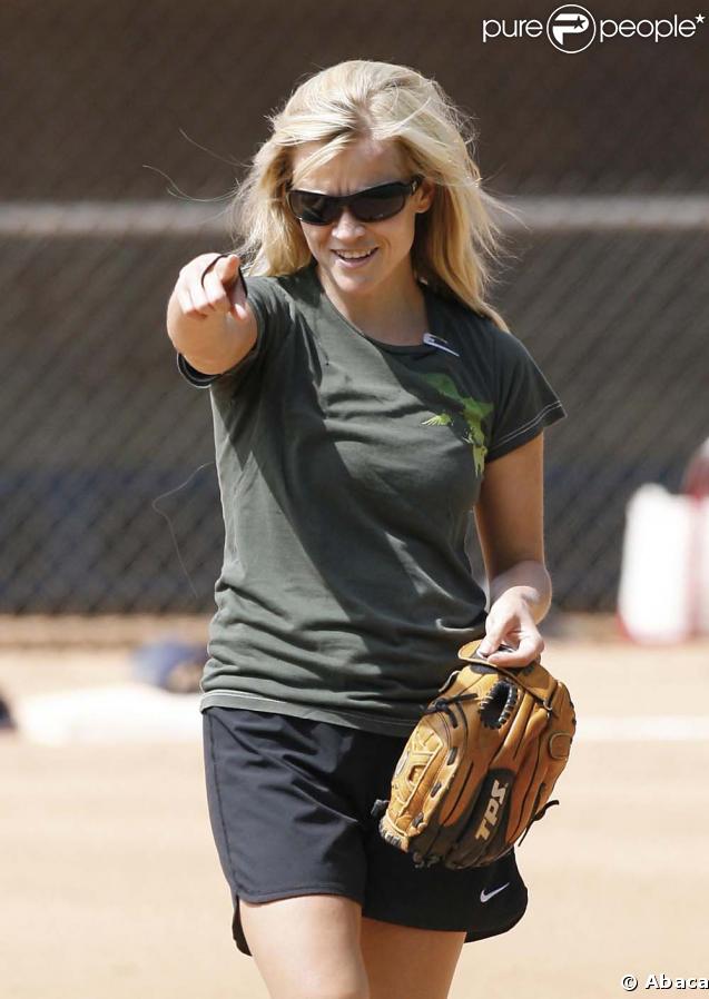 Reese Witherspoon pour elle le sport c'est une partie de plaisir! 
