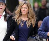 Jennifer Aniston sur le tournage de  The Baster . 14/05/09
