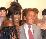 Valentino et Naomi Campbell