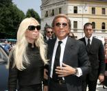 Valentino et Donatella Versace
