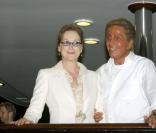 Valentino à bord de son yacht avec Meryl Streep