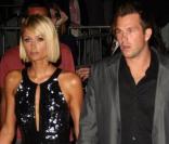Paris Hilton et son amoureux Doug Reinhardt à la soirée T-mobile hier soir à Los Angeles