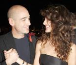 Jean-Marc Barr et Maria Jurado ont choisi de ne plus se cacher et ont affiché leur amour lors de la soirée Audi Talents Awards, le 14 mai, à la terrasse Audi, Festival de Cannes 2009.