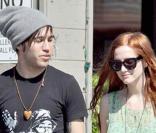 Ashlee Simpson et son mari Pete Wentz, à L.A le 10 mai 2009