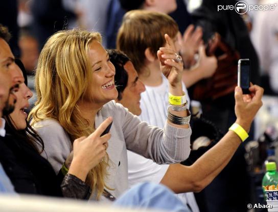 Kate Hudson supporte les Yankees à New York ! Le 15/05/09