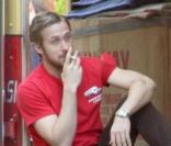 Ryan Gosling sur le tournage de Blue Valentine à New York le 19 mai 2009