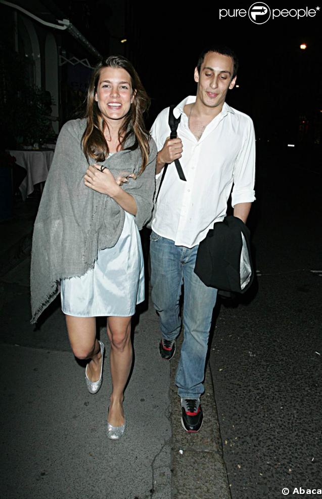Charlotte Casiraghi et son futur mari Alex Dellal  