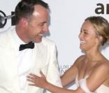 Hayden Panettiere et David Furnish hier soir était ravissante au dîner de l'amfAR