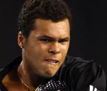 Jo-Wilfried Tsonga en plein effort
