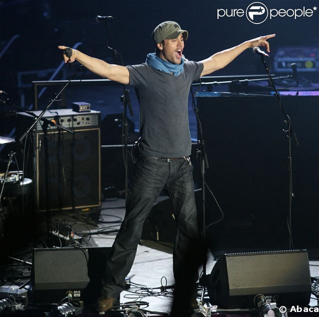 Enrique Iglesias en concert