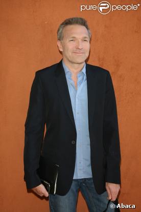 Laurent Ruquier à Roland-Garros