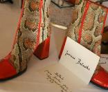 Les bottes colorées de Josiane Balasko 