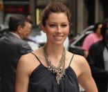 Jessica Biel se rendant au Late Show with David Letterman le 3 juin 2009 à New York