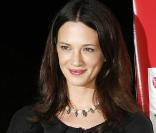 Asia Argento, lors du dîner de gala en hommahe à Isabelle Huppert, au Palazzo Farnese, à l'ambassade français de Rome, le 3 juin 2009 !