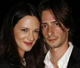 Asia Argento et Michele Civetta, lors du dîner de gala en hommahe à Isabelle Huppert, au Palazzo Farnese, à l'ambassade français de Rome, le 3 juin 2009 !