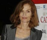 Isabelle Huppert, lors du dîner de gala en hommahe à Isabelle Huppert, au Palazzo Farnese, à l'ambassade français de Rome, le 3 juin 2009 !