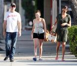 Bruce Willis, Tallulah et Emme Heming  