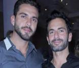 Marc Jacobs et son fiancé Lorenzo Martone, lors de la soirée Vogue qui s'est tenue pendant la 53e Biennale d'Art de Venise, le 5 juin 2009 !