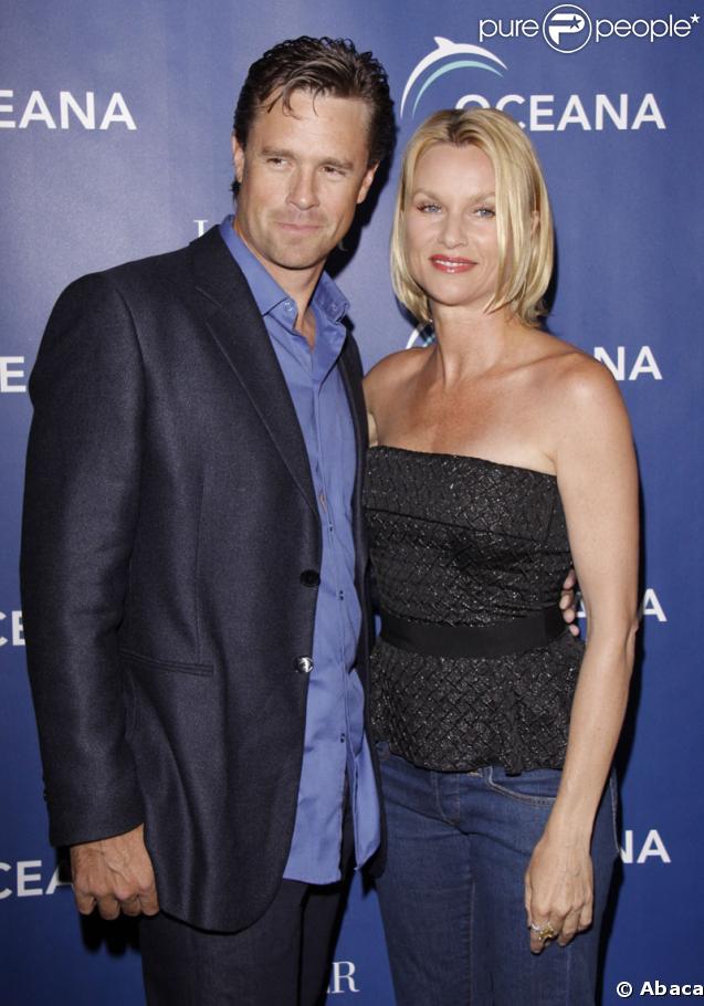 Nicollette Sheridan et Steve Pate lors de la soirée ''Oceana and La Mer'' dans le cadre de la journée des Océans, à Los Angeles le 8 juin 2009