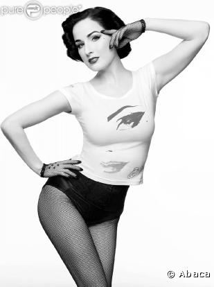 Dita Von Teese tellement glamour !