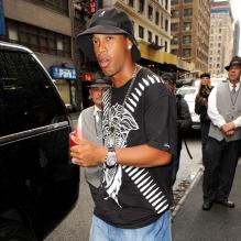Ronaldinho à New York le 9 juin 2009