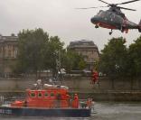 Maud Fontenoy a fait une démonstration de sauvetage en mer sur la Seine