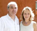 claire Borotra et son compagnon Jérôme Anger 