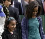 Sasha et Malia Obama