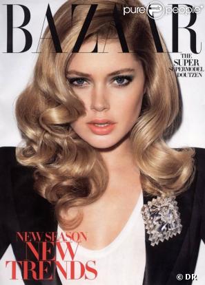 Doutzen Kroes tellement glamour pour Harper's Bazaar ! 