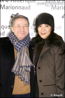 Jean Todt et Michelle Yeoh