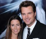 Chris O'Donnell et son épouse 