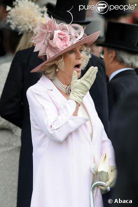Camilla au Royal Ascot. 17/06/09