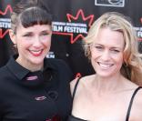 Robin Wright et Rebecca Miller lors de l'avant-première de 
