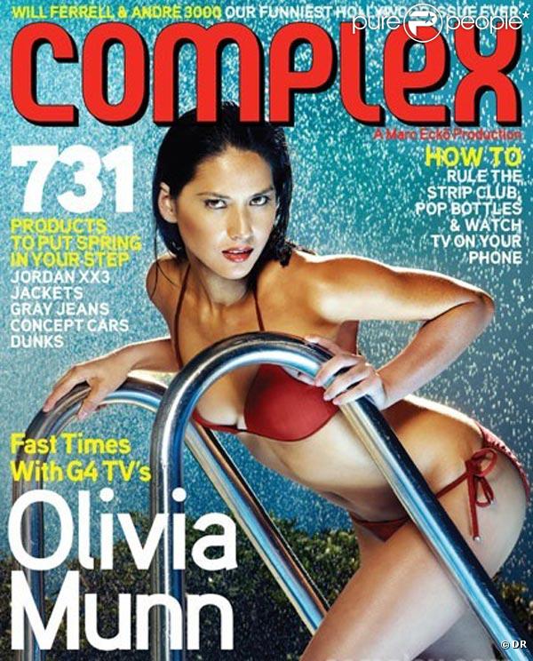 La très jolie Olivia Munn... pour Complex ! 