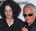 Jack White et Jimmy Page, lors de l'after-party donnée après l'avant-première de 