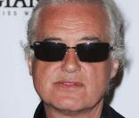 Jimmy Page, lors de l'after-party donnée après l'avant-première de 