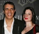 Julien Clerc et Hélène Grémillon au VIP Room à Paris le 22 juin 2006