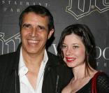 Julien Clerc et Hélène Grémillon au VIP Room à Paris le 22 juin 2006