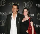 Julien Clerc et Hélène Grémillon au VIP Room à Paris le 22 juin 2006
