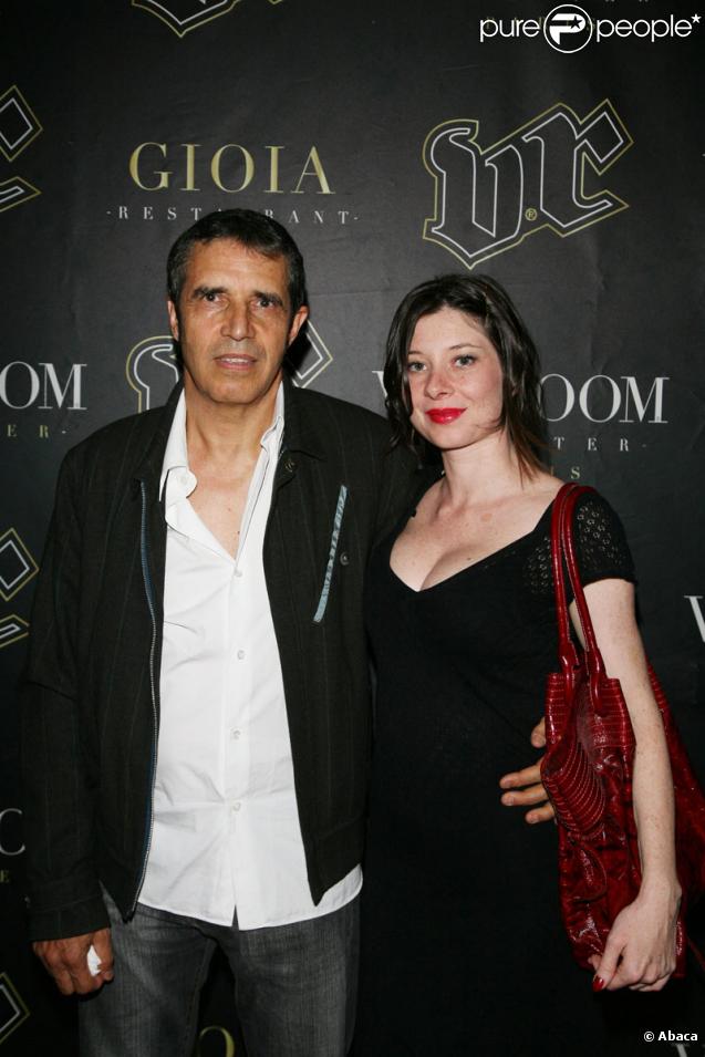 Julien Clerc et Hélène Grémillon au VIP Room à Paris le 22 juin 2006
