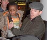Guy Ritchie et ses enfants Rocco et David